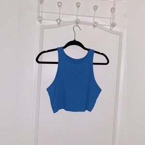 NWOT Wild Fable Royal Blue Cropped Tank